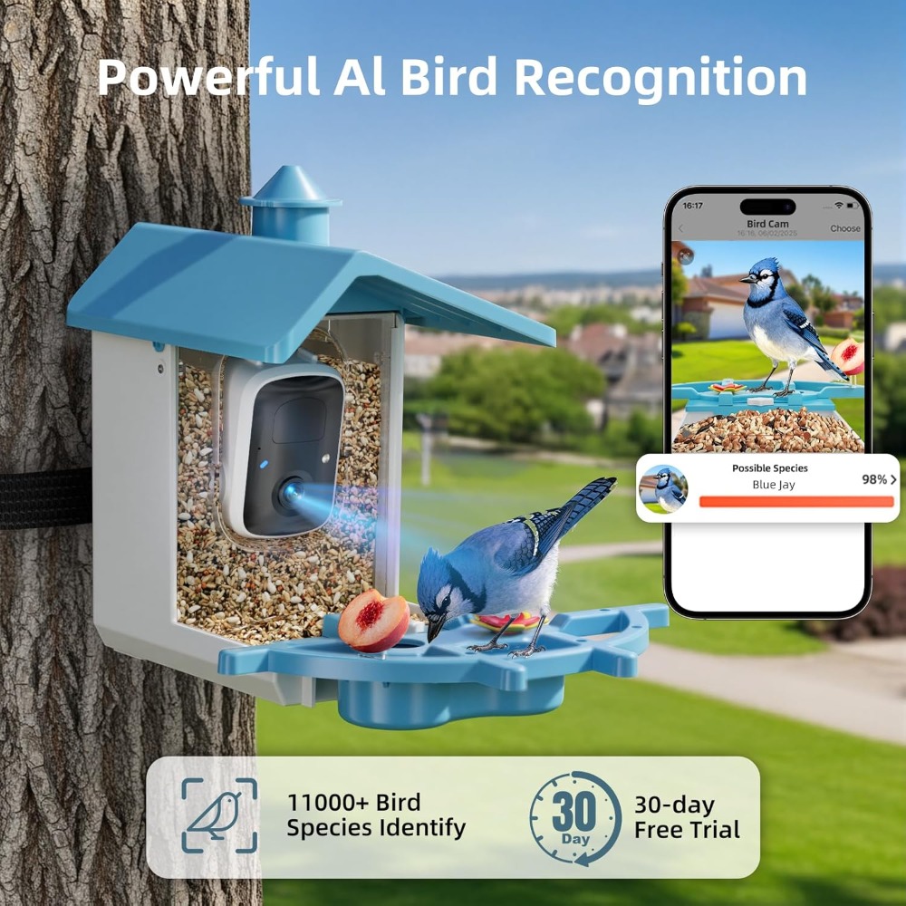 Bird Feeder with Camera for Ou - Watches Original recensie en prijs