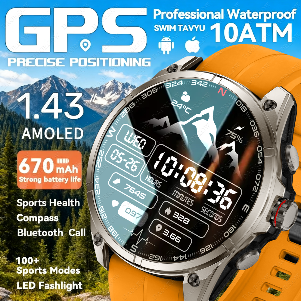 DAORKOW 2025 latest outdoor sp - Smartwatch Latest Watches For Men recensie en prijs