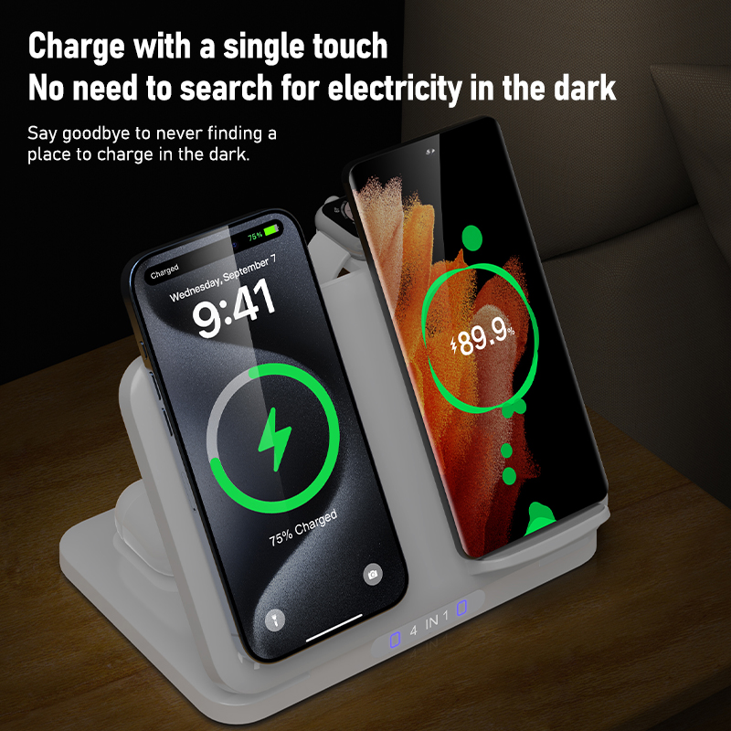 4 in 1 Dual Phone Wireless Cha - Smartwatch Watches Xiaomi recensie en prijs