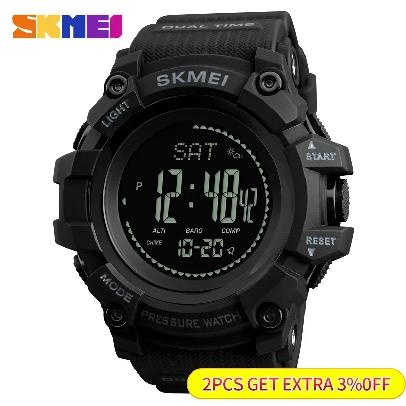 SKMEI 1358 Altimeter Weather T - Altimeter Compass Watch recensie en prijs