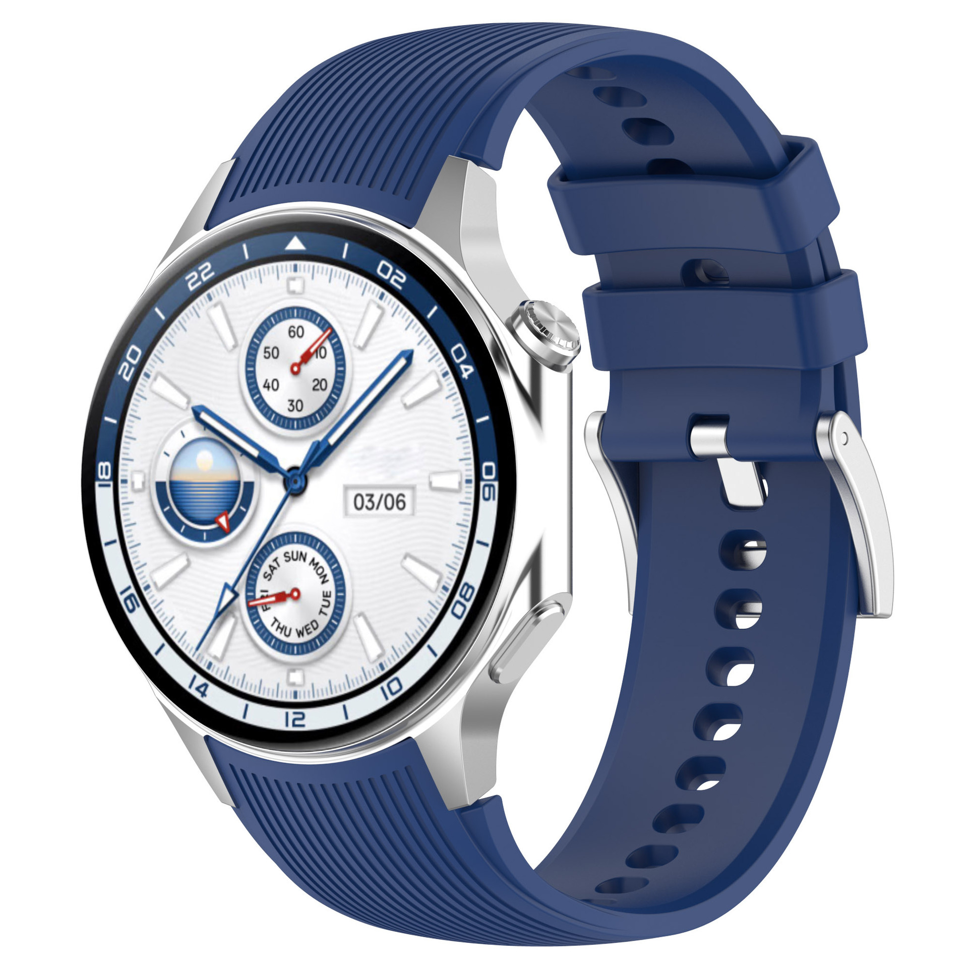No Gap Silicone Watchband For  - Smartwatch Oppo Watch recensie en prijs