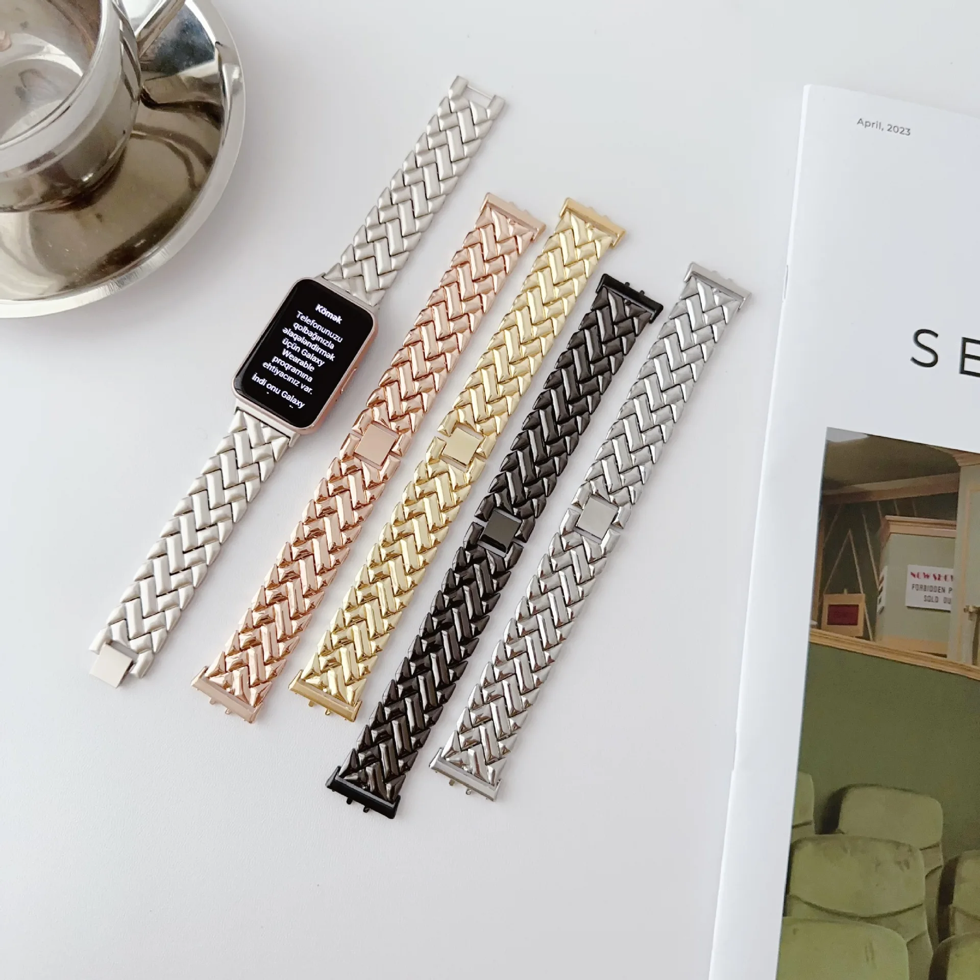 New Wristband Metal Strap for  - Smartwatch Samsung Watches For Men recensie en prijs