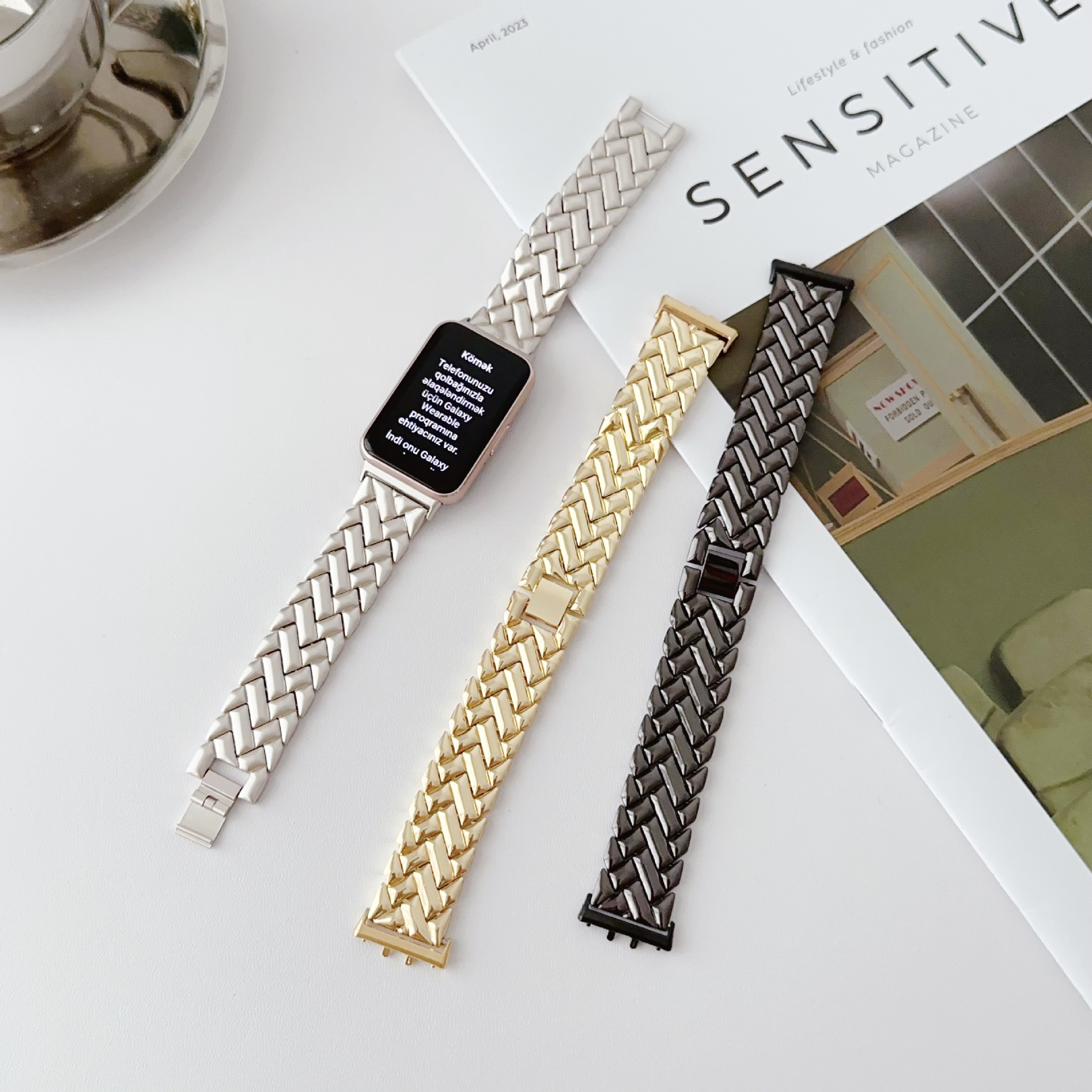 New Wristband Metal Strap for  - Smartwatch Samsung Watches For Men recensie en prijs