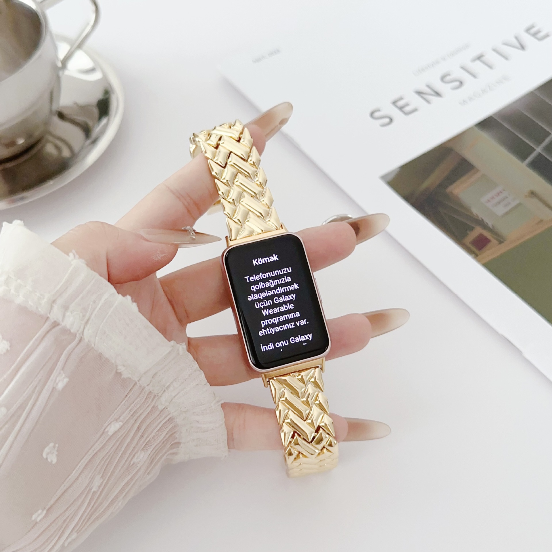 New Wristband Metal Strap for  - Smartwatch Samsung Watches For Men recensie en prijs