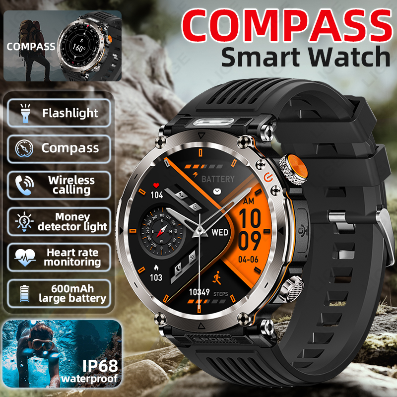 New Military Outdoor Smartwatc - Smartwatch Watches Smart recensie en prijs