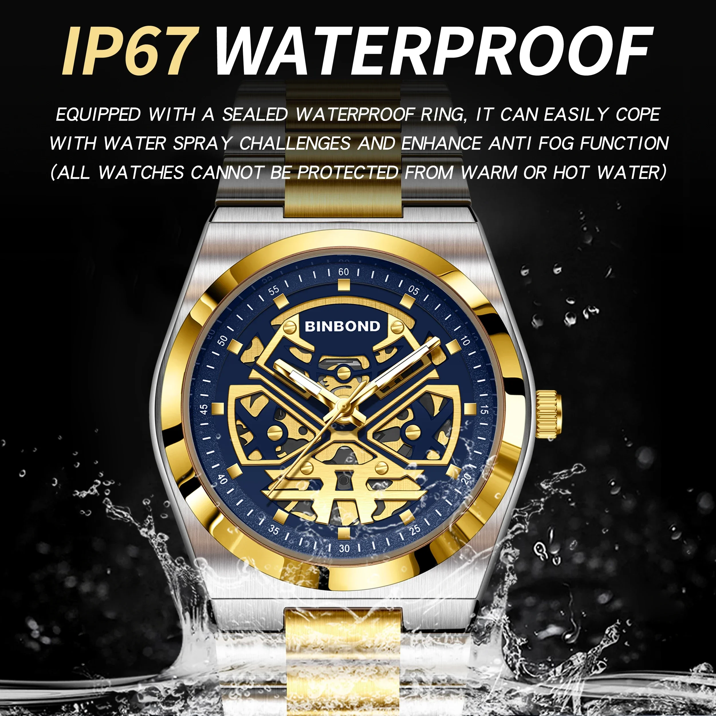 BINBOND Trend Men Quartz Watch - Smartwatch Trending Watches For Men recensie en prijs