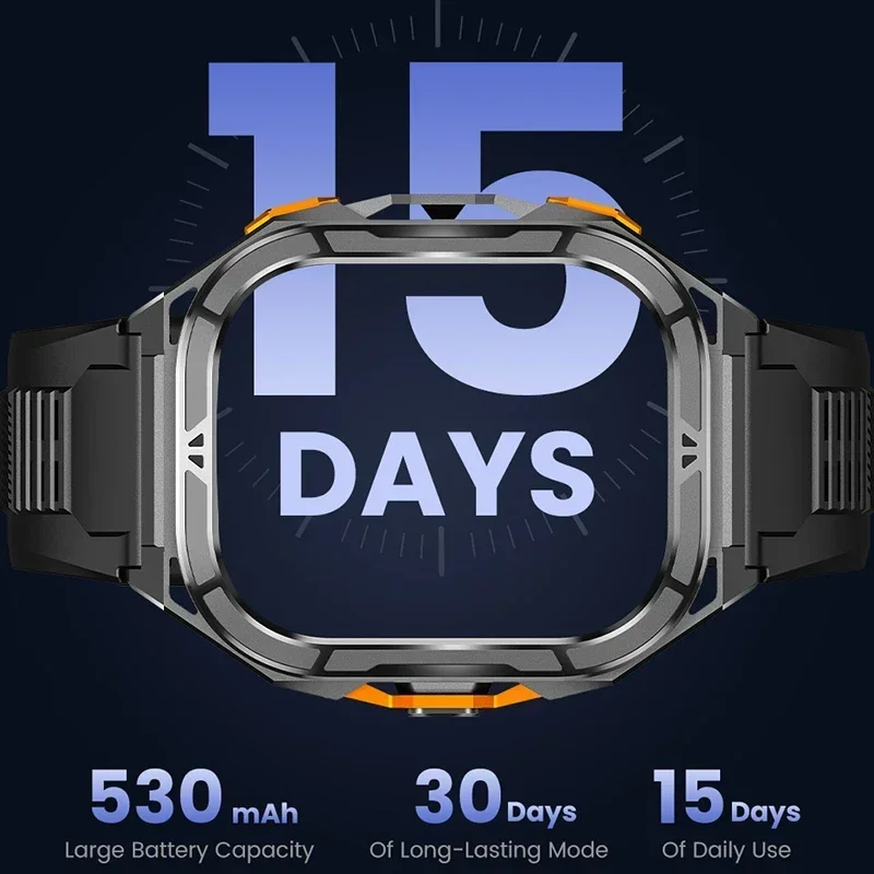 Luxury AMOLED Smartwatch Real  - Smartwatch Health Watches For Men recensie en prijs