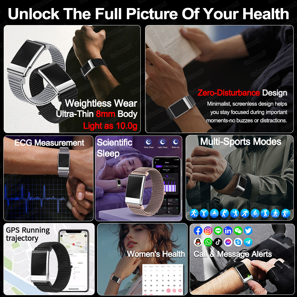 Men's ECG Health Smart Watch B - Smartwatch Watches Gift For Women recensie en prijs