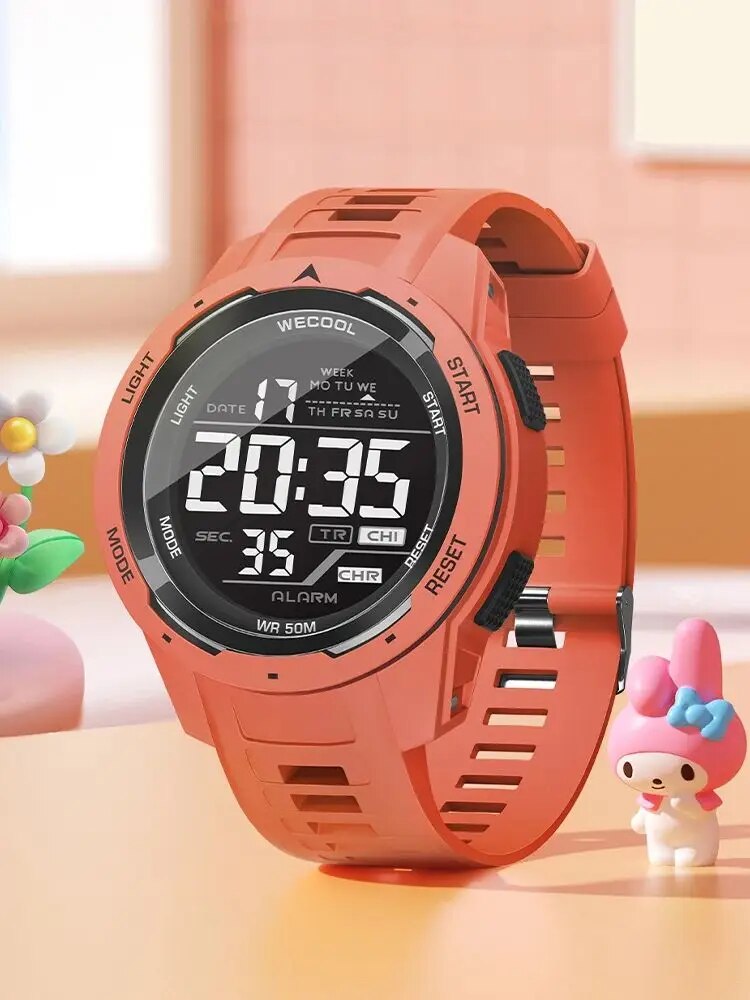 WECOOL Brand Sport Digital 50M - Tide Watch Surf recensie en prijs