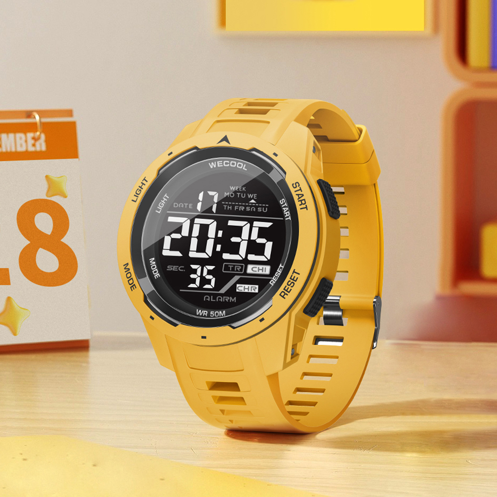 WECOOL Brand Sport Digital 50M - Tide Watch Surf recensie en prijs
