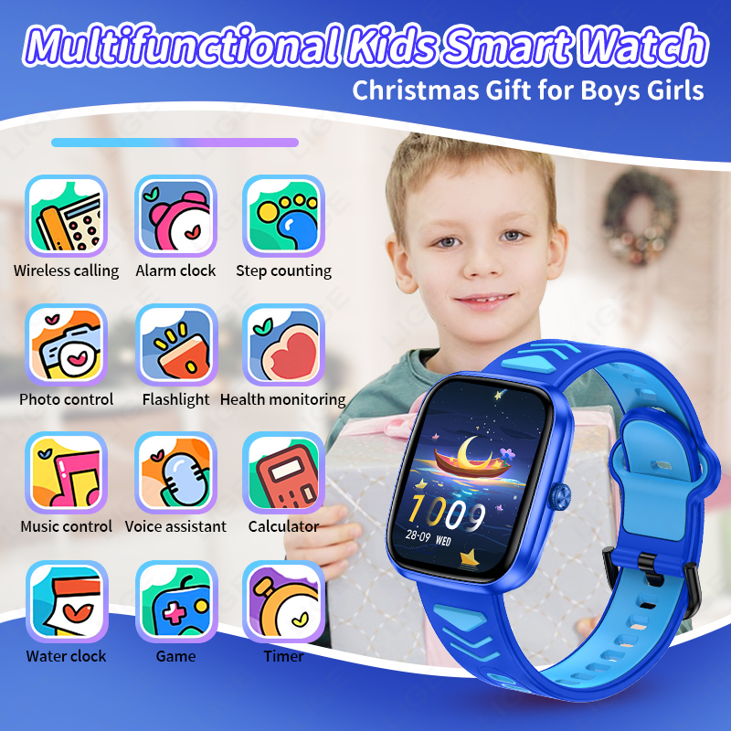 LIGE 2026 Kids Smart Watch Chi - Smartwatch Watches Gift For Girls recensie en prijs
