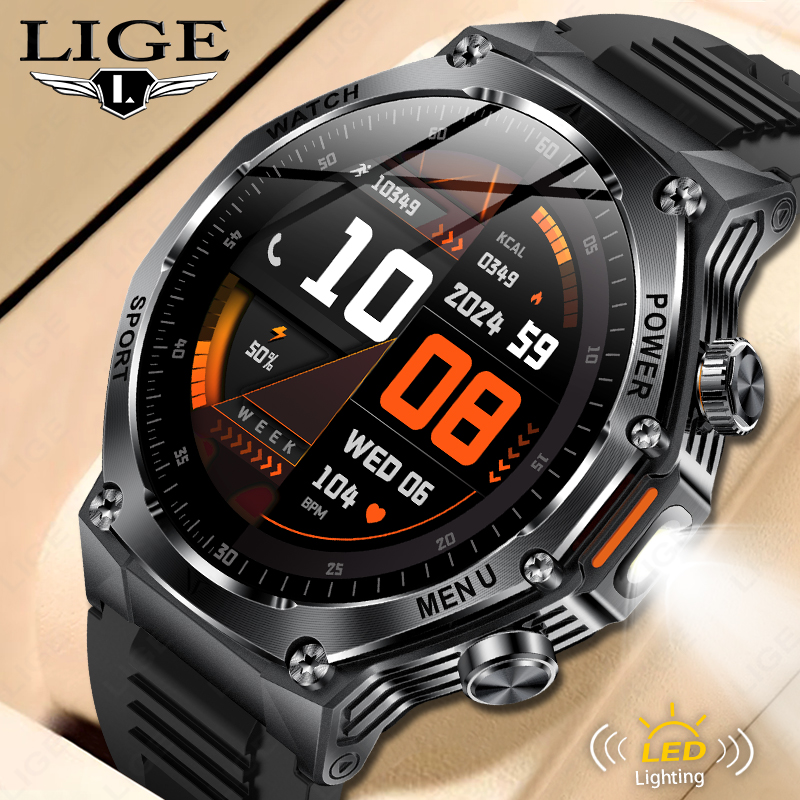LIGE New Men 800mAh Ultra Long - Smartwatch Latest Watches For Men recensie en prijs