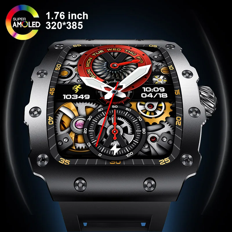 New Trend Smart Watch 1.76 inc - Smartwatch Trending Watches For Men recensie en prijs