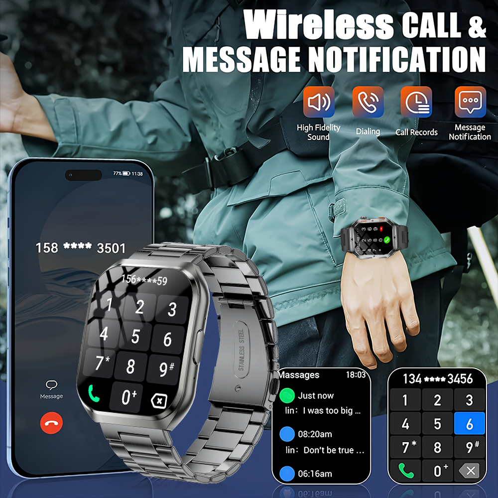 2026 NEW Smartwatch 1000mAh La - Smartwatch Health Watches For Men recensie en prijs