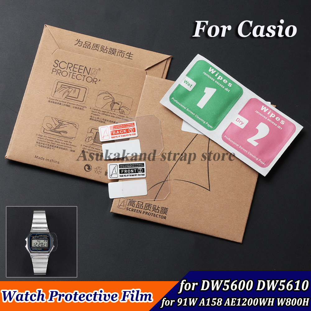2 PCS HD Watch Protective Film - Casio Watches Smartwatch recensie en prijs