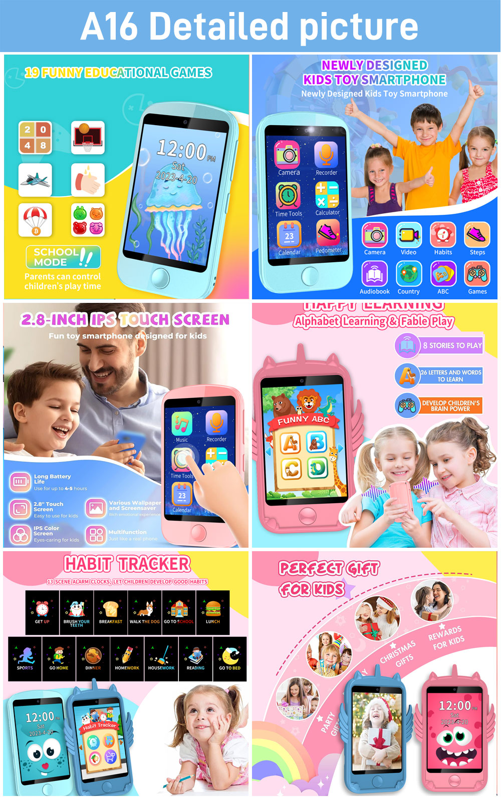 2G 4G Kids Smart Watch Phone G - Smartwatch Watches Gift For Girls recensie en prijs