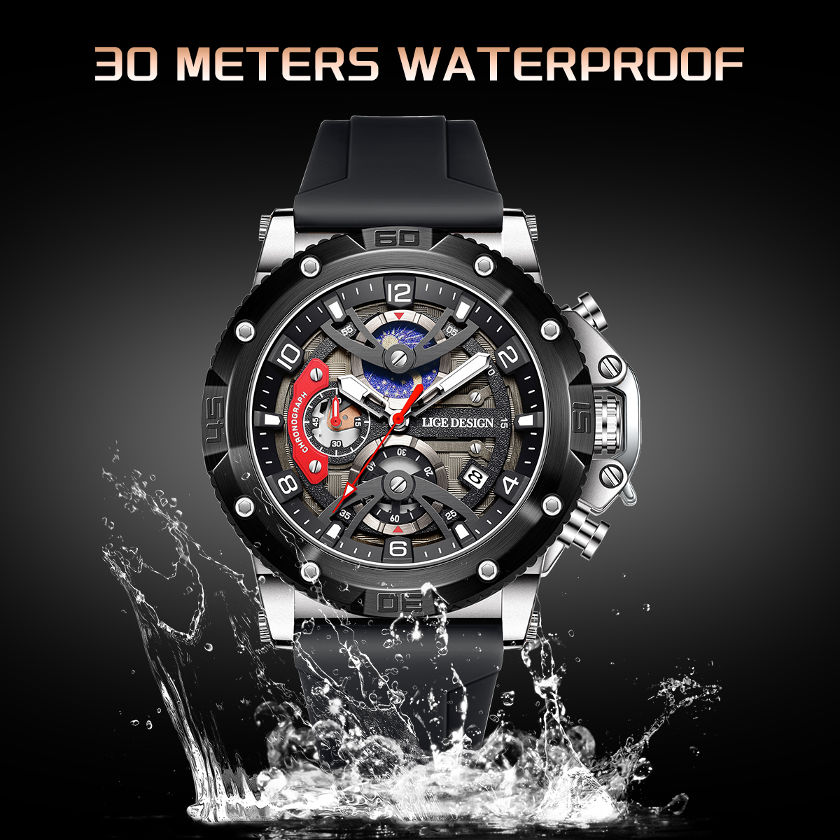 LIGE 2025 new men's watches fa - Smartwatch New Watches 2025 recensie en prijs