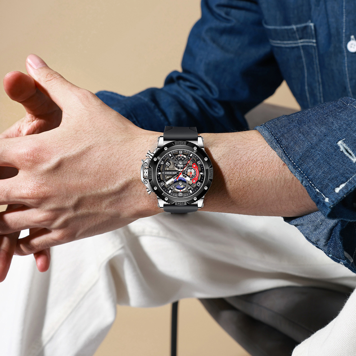 LIGE 2025 new men's watches fa - Smartwatch New Watches 2025 recensie en prijs
