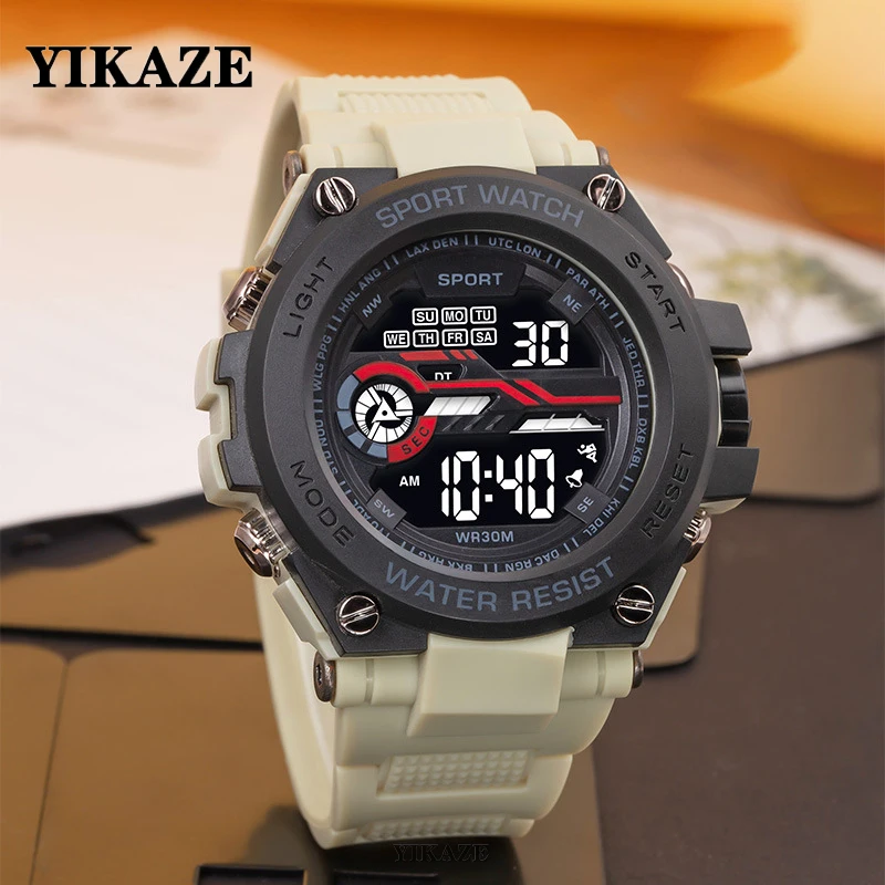 YIKAZE Men's Sports Watch Wate - Tide Watch Surf recensie en prijs