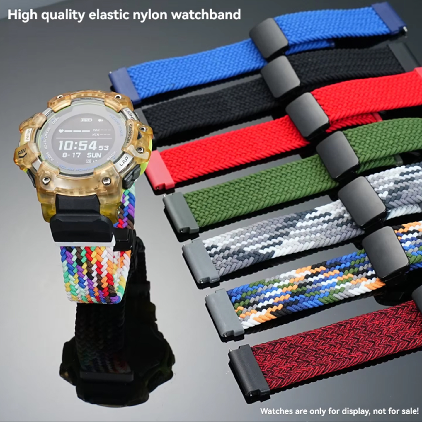 gbd-h1000 nylon Sports watchba - Casio Watches Smartwatch recensie en prijs