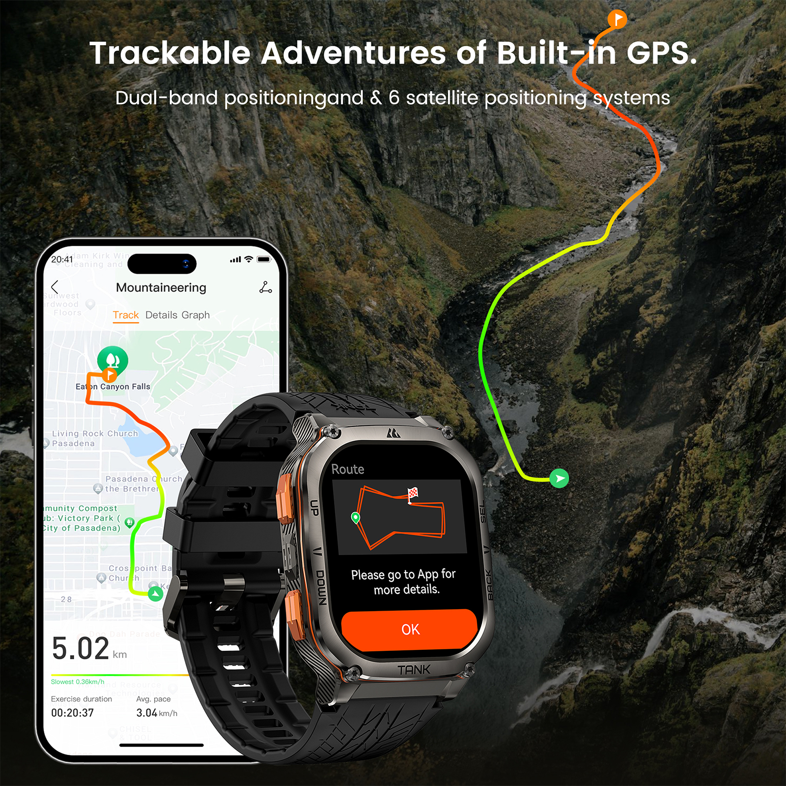 KOSPET TANK M3 Ultra GPS Smart - Altimeter Compass Watch recensie en prijs