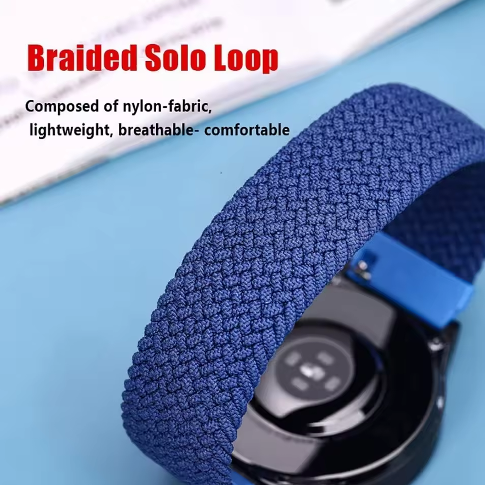 Braided SOLO LOOP for samsung  - Smartwatch Samsung Watches For Men recensie en prijs