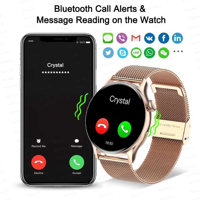 2026New Smart Watch Women Cust - Smartwatch Watches Gift For Women recensie en prijs