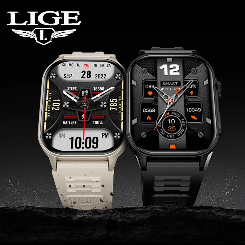 LIGE Smart Watch for Men 3ATM  - Smartwatch Latest Watches For Men recensie en prijs