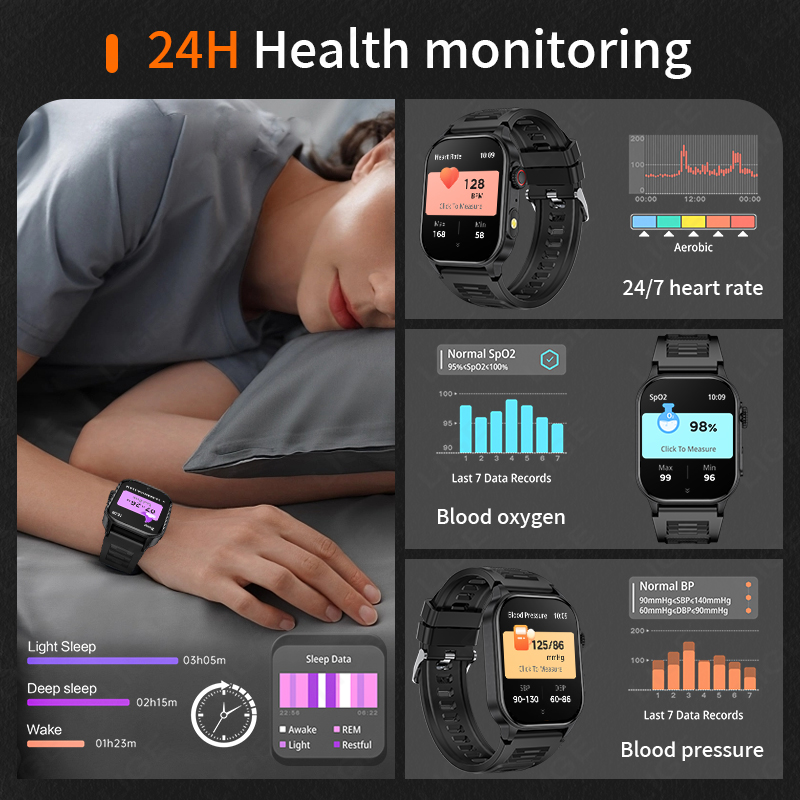 LIGE Smart Watch for Men 3ATM  - Smartwatch Latest Watches For Men recensie en prijs