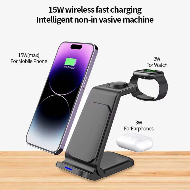 15W 3 in 1 Wireless Charger St - Smartwatch Oppo Watch recensie en prijs