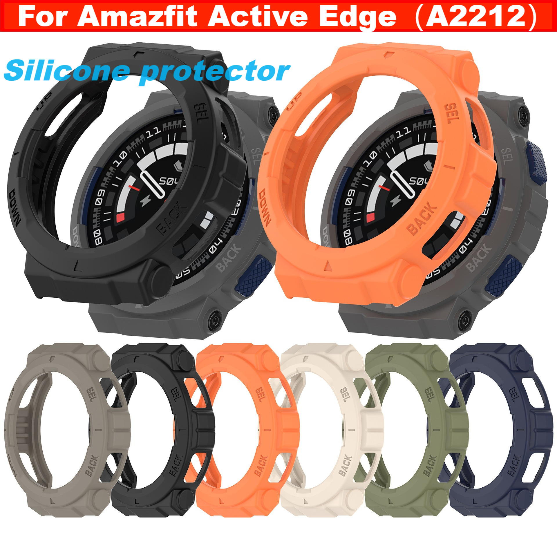 Silicone case For Amazfit Acti - Smartwatch English recensie en prijs